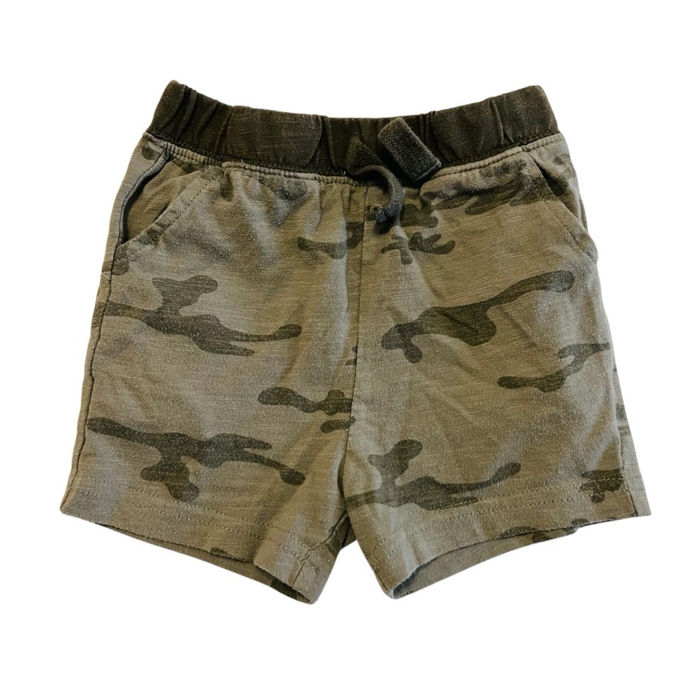 George Toddlers Camo Shorts - Green and Gray
